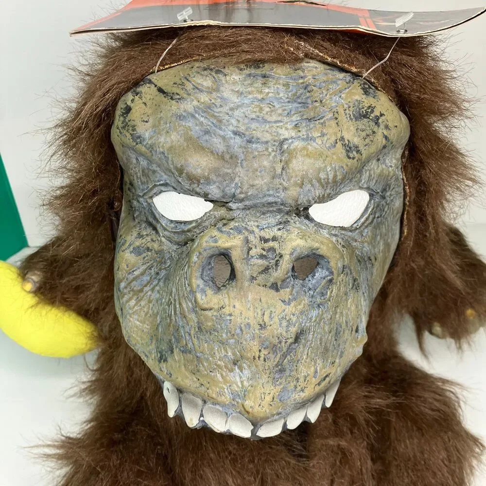 Halloween Mask Hairy Monkey Planet Of The Apes Gorilla Full Head Arms Legs Prop